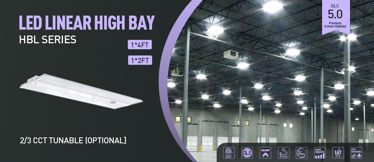 Oświetlenie liniowe LED High Bay